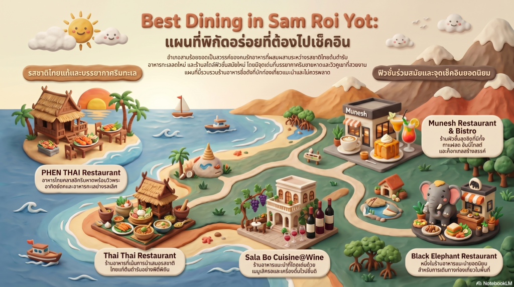 The Best Amazing Dining Experience in Sam Roi Yot! dining