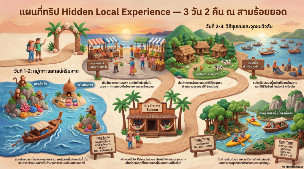 The Best Amazing Hidden Local Trip in Sam Roi Yot! local