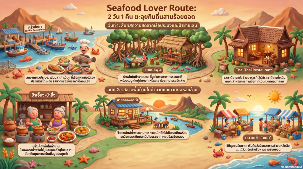 The Most Relaxing Seafood Journey in สามร้อยยอด You Need Right Now! trip8